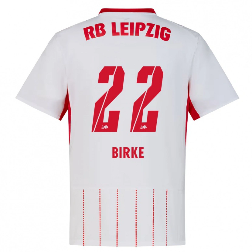 Danxen Dames Lennox Birke #22 Rood Wit Geel Thuisshirt Thuistenue 2026/27 T-Shirt België