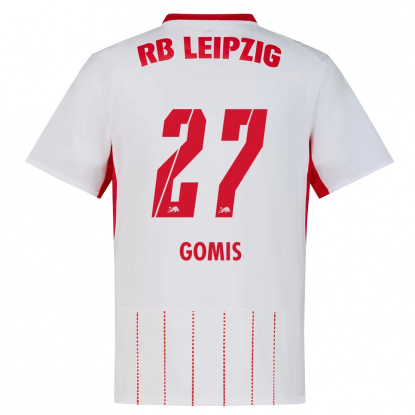 Danxen Dames Tidiam Gomis #27 Rood Wit Geel Thuisshirt Thuistenue 2026/27 T-Shirt België