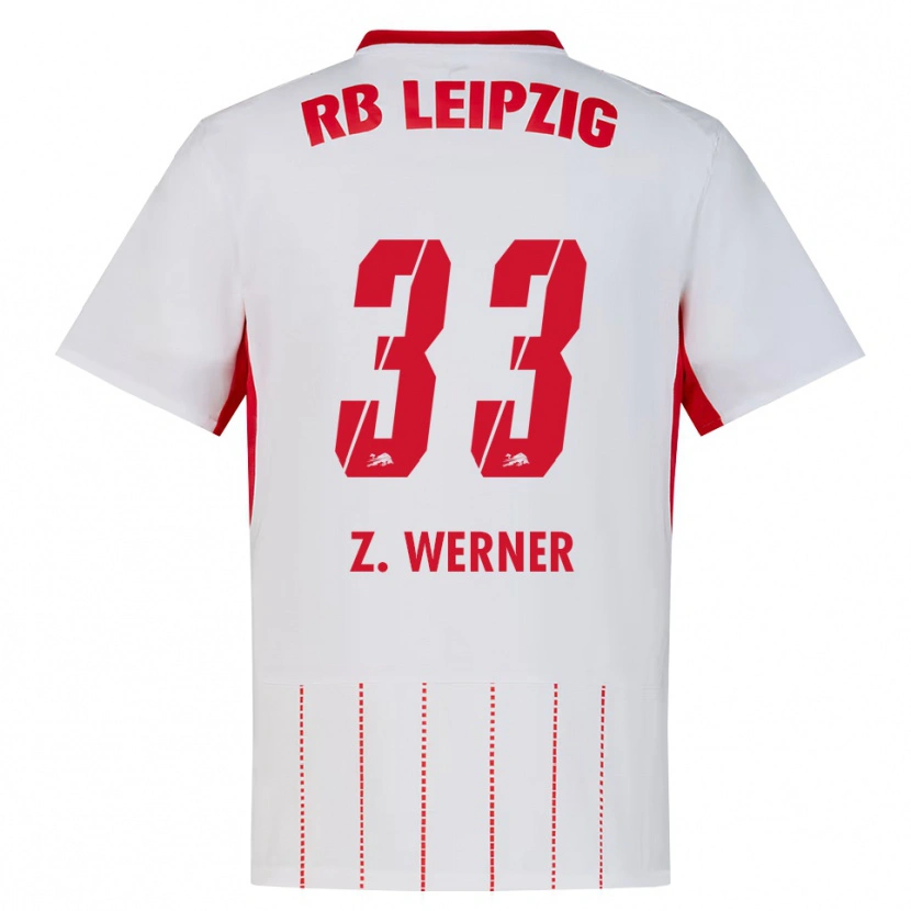 Danxen Dames Zoé Werner #33 Rood Wit Geel Thuisshirt Thuistenue 2026/27 T-Shirt België