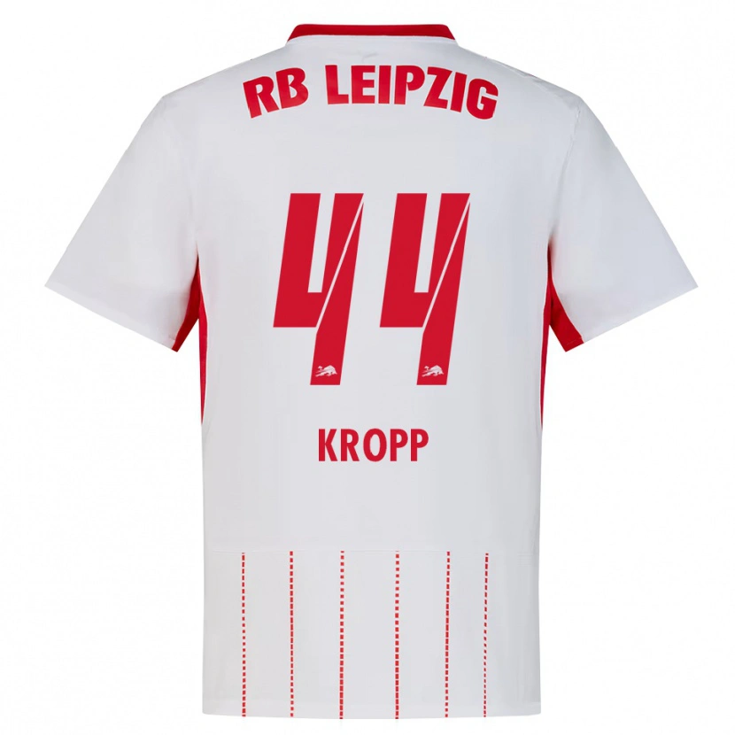 Danxen Dames Mirja Kropp #44 Rood Wit Geel Thuisshirt Thuistenue 2026/27 T-Shirt België