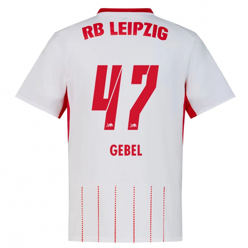 Danxen Dames Viggo Gebel #47 Rood Wit Geel Thuisshirt Thuistenue 2026/27 T-Shirt België