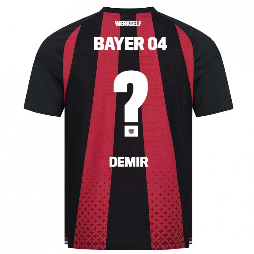 Danxen Dames Celal Demir #0 Zwart Wit Rood Thuisshirt Thuistenue 2026/27 T-Shirt België