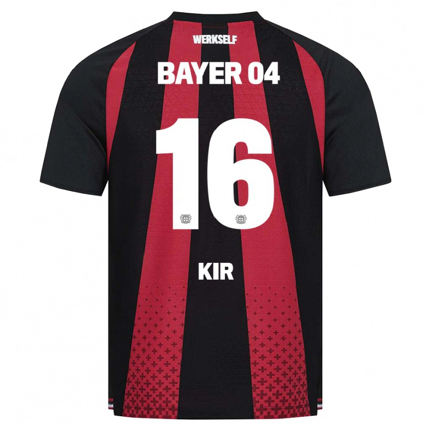 Danxen Dames Burak Kır #16 Zwart Wit Rood Thuisshirt Thuistenue 2026/27 T-Shirt België