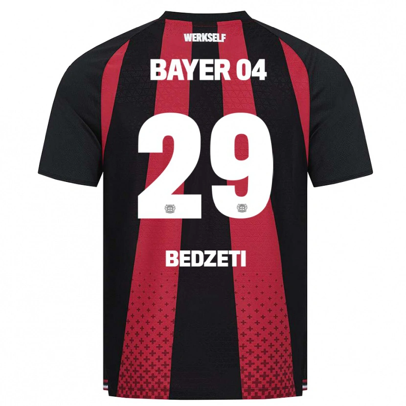 Danxen Dames Valon Bedzeti #29 Zwart Wit Rood Thuisshirt Thuistenue 2026/27 T-Shirt België