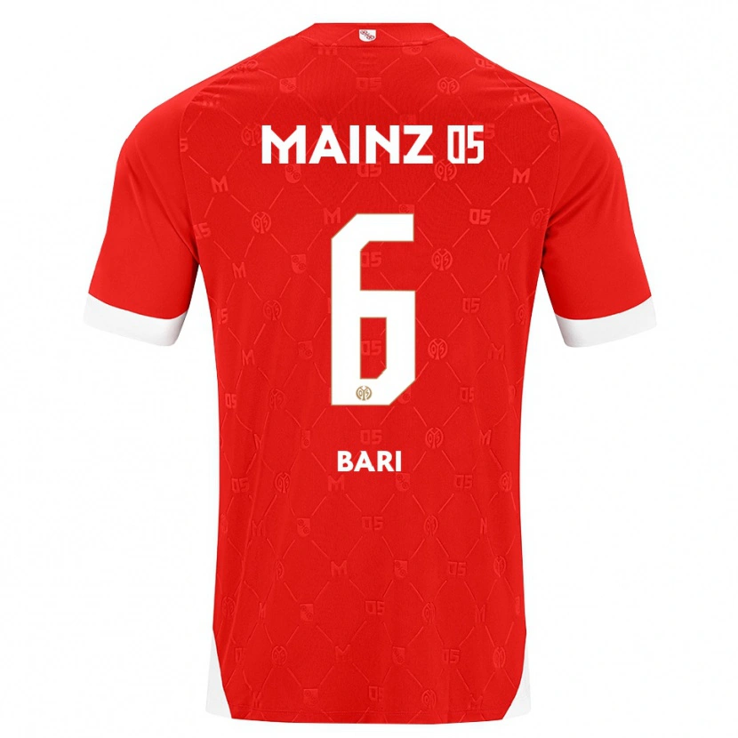 Danxen Dames Lorena Bari #6 Rood Wit Thuisshirt Thuistenue 2026/27 T-Shirt België