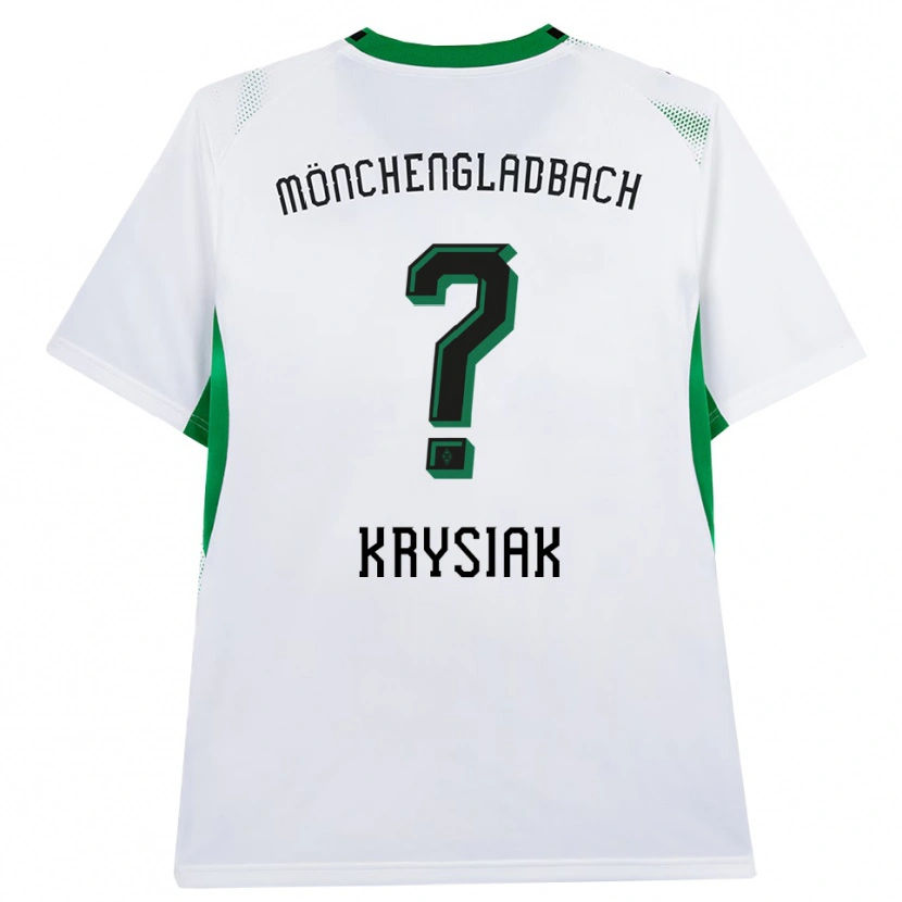 Danxen Dames Bartlomiej Krysiak #0 Wit Zwart Groen Thuisshirt Thuistenue 2026/27 T-Shirt België