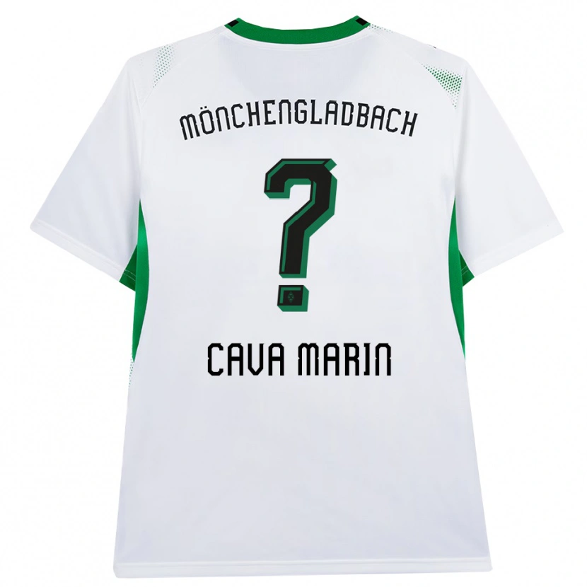Danxen Dames Sofia Cava Marin #0 Wit Zwart Groen Thuisshirt Thuistenue 2026/27 T-Shirt België