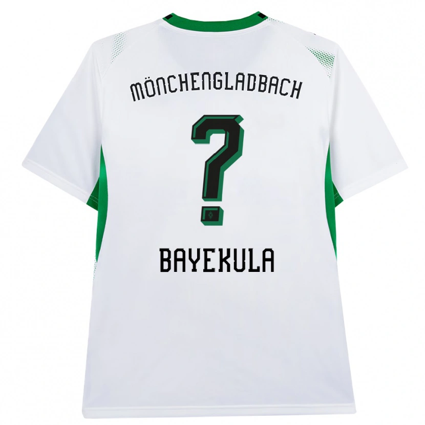 Danxen Dames Emilyo Bayekula #0 Wit Zwart Groen Thuisshirt Thuistenue 2026/27 T-Shirt België