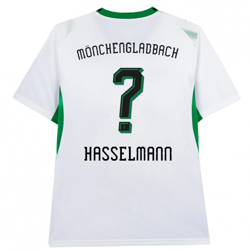 Danxen Dames Nina Hasselmann #0 Wit Zwart Groen Thuisshirt Thuistenue 2026/27 T-Shirt België