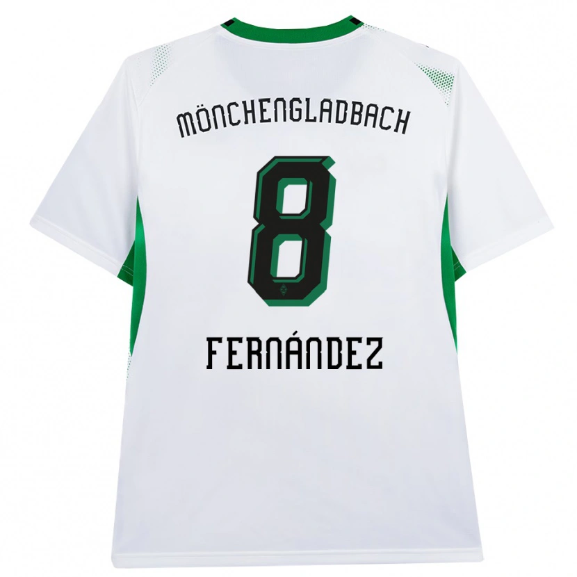 Danxen Dames Oriol Fernandez Berenguer #8 Wit Zwart Groen Thuisshirt Thuistenue 2026/27 T-Shirt België