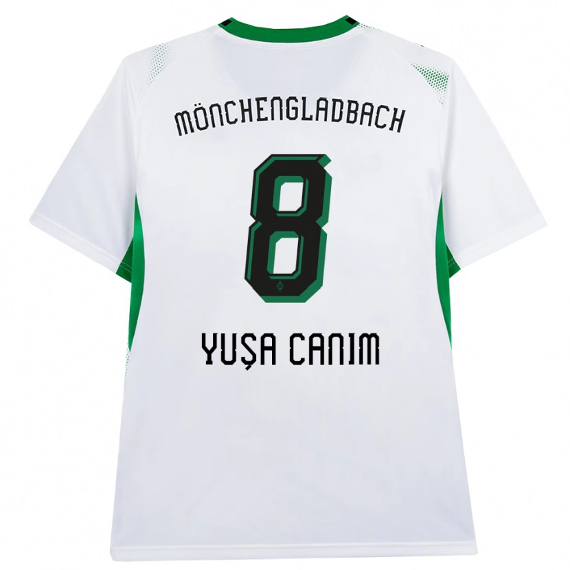 Danxen Dames Salih Yuşa Canım #8 Wit Zwart Groen Thuisshirt Thuistenue 2026/27 T-Shirt België