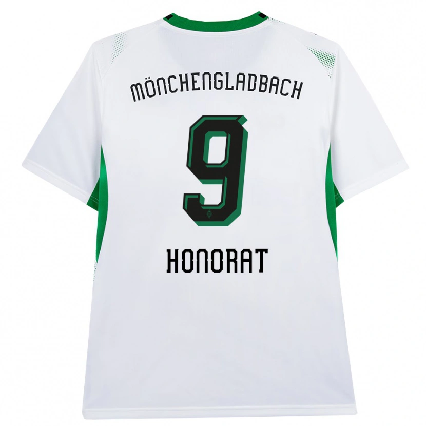 Danxen Dames Franck Honorat #9 Wit Zwart Groen Thuisshirt Thuistenue 2026/27 T-Shirt België