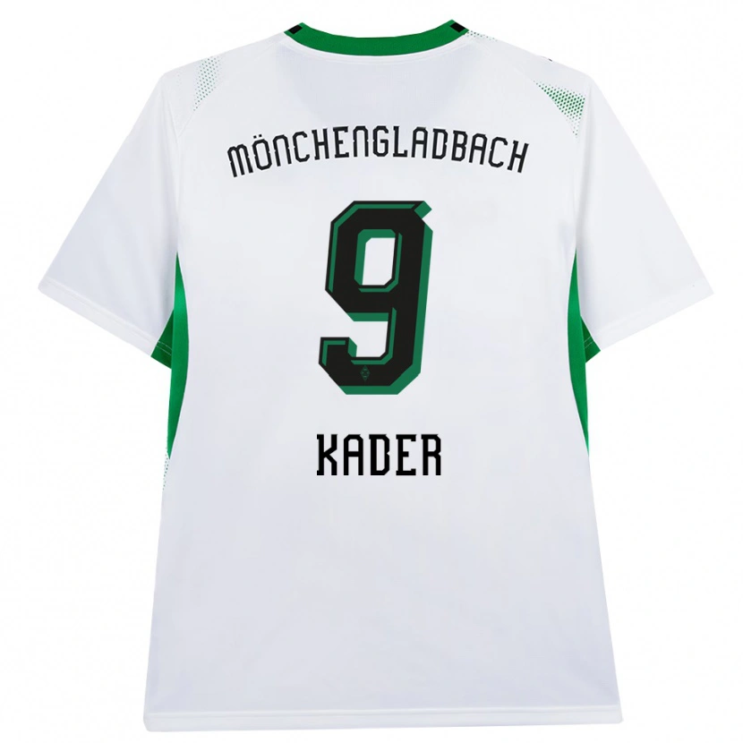 Danxen Dames Cagatay Kader #9 Wit Zwart Groen Thuisshirt Thuistenue 2026/27 T-Shirt België