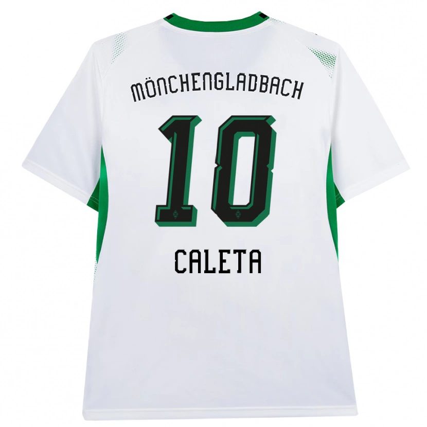 Danxen Dames Ivan Caleta #10 Wit Zwart Groen Thuisshirt Thuistenue 2026/27 T-Shirt België