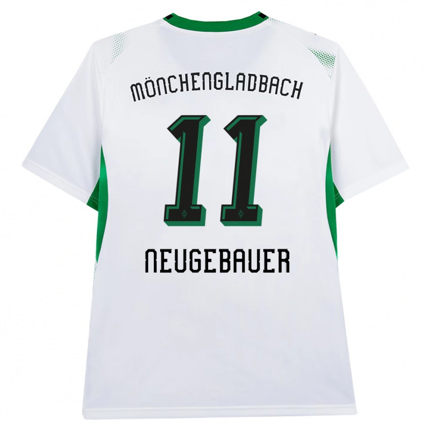 Danxen Dames Simon Neugebauer #11 Wit Zwart Groen Thuisshirt Thuistenue 2026/27 T-Shirt België