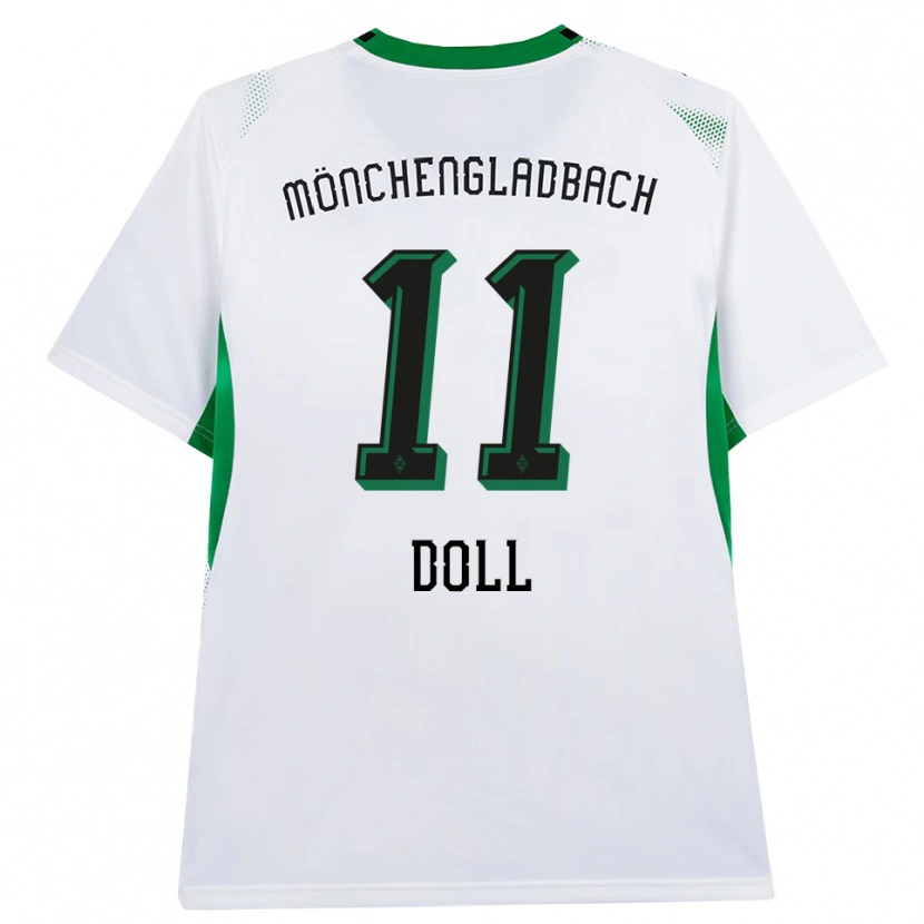 Danxen Dames Leo Doll #11 Wit Zwart Groen Thuisshirt Thuistenue 2026/27 T-Shirt België