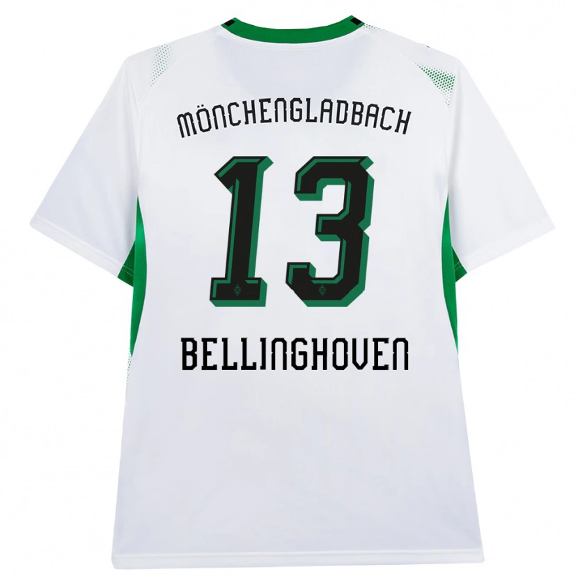 Danxen Dames Christina Bellinghoven #13 Wit Zwart Groen Thuisshirt Thuistenue 2026/27 T-Shirt België