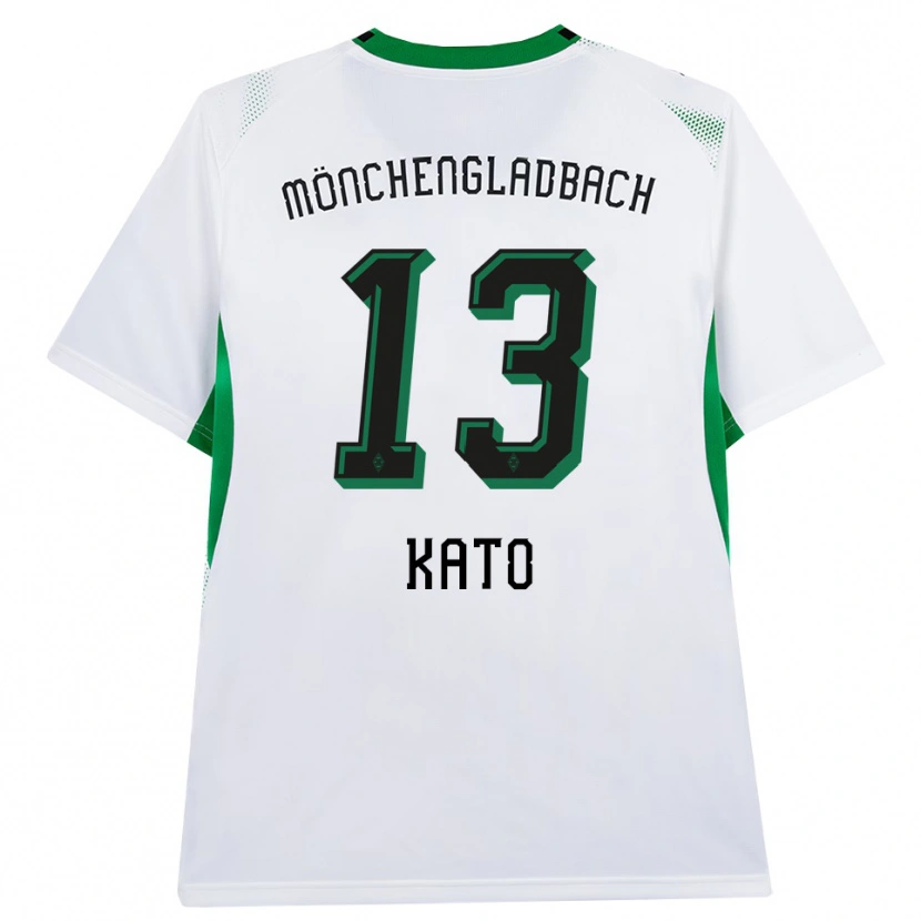 Danxen Dames Mizuho Kato #13 Wit Zwart Groen Thuisshirt Thuistenue 2026/27 T-Shirt België