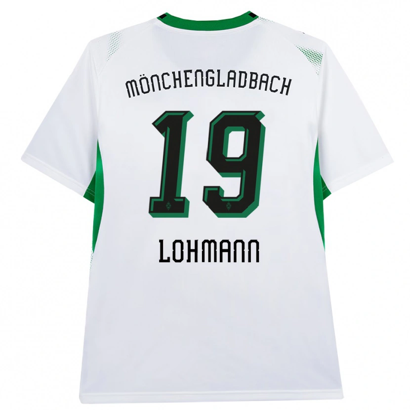 Danxen Dames Mona Lohmann #19 Wit Zwart Groen Thuisshirt Thuistenue 2026/27 T-Shirt België