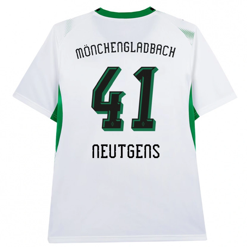 Danxen Dames Maximilian Neutgens #41 Wit Zwart Groen Thuisshirt Thuistenue 2026/27 T-Shirt België