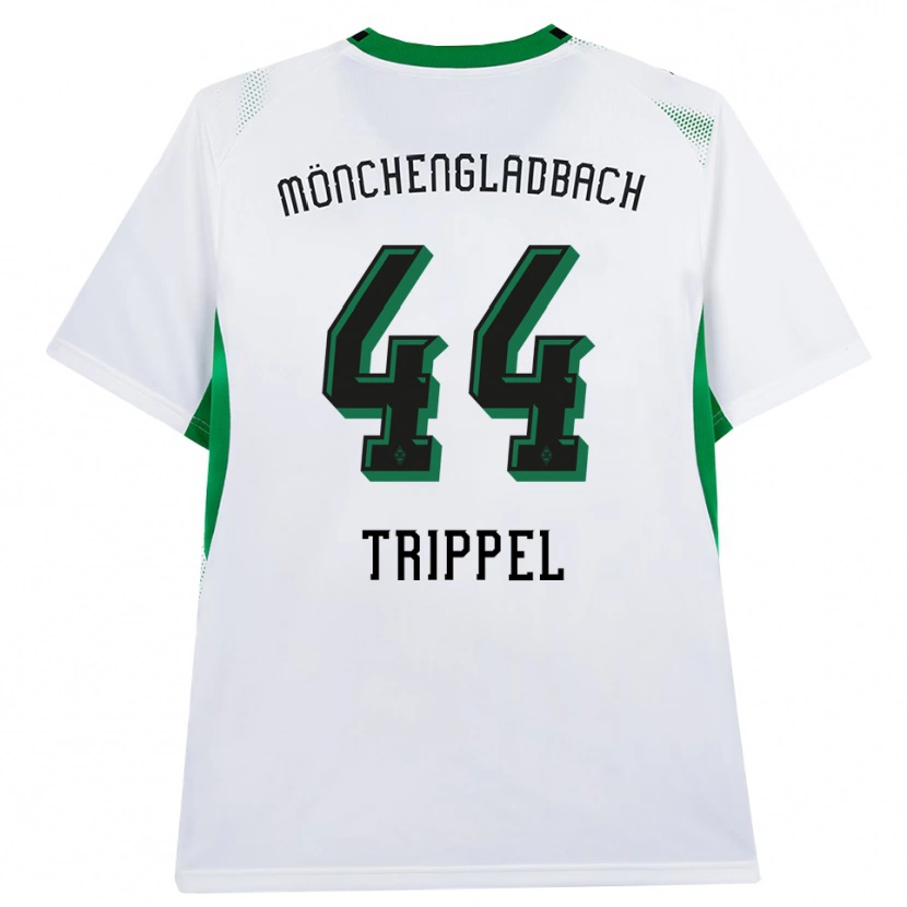 Danxen Dames Marcello Trippel #44 Wit Zwart Groen Thuisshirt Thuistenue 2026/27 T-Shirt België