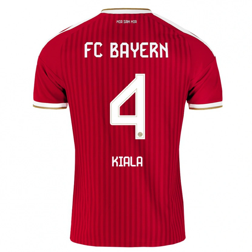 Danxen Dames Cassiano Kiala #4 Rood Wit Blauw Thuisshirt Thuistenue 2026/27 T-Shirt België