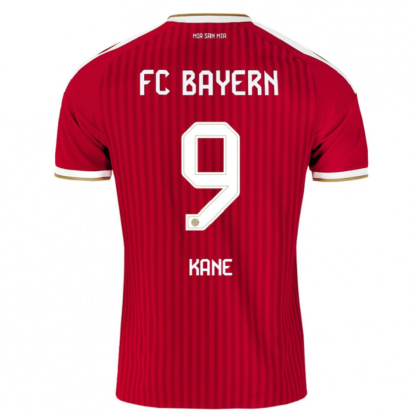 Danxen Dames Harry Kane #9 Rood Wit Blauw Thuisshirt Thuistenue 2026/27 T-Shirt België