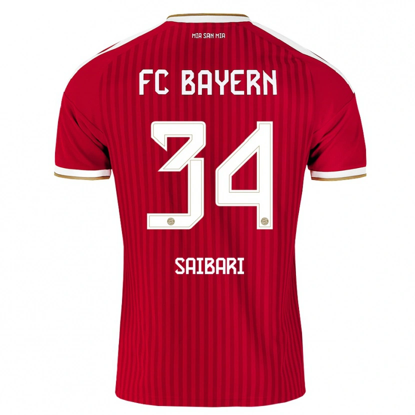 Danxen Dames Ismael Saibari #34 Rood Wit Blauw Thuisshirt Thuistenue 2026/27 T-Shirt België