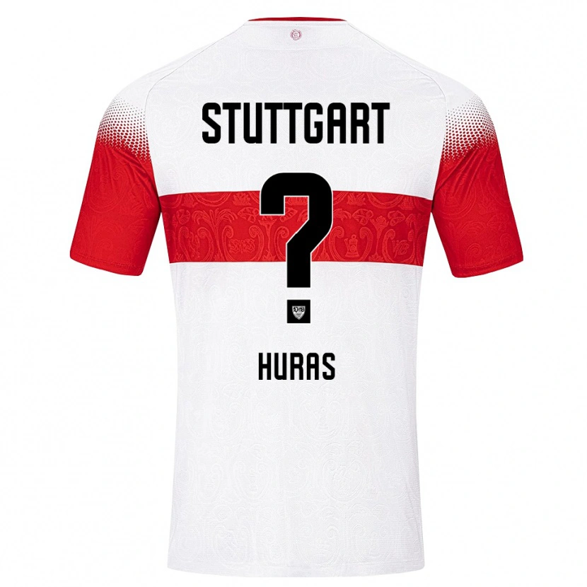 Danxen Dames Mike Huras #0 Wit Rood Geel Thuisshirt Thuistenue 2026/27 T-Shirt België