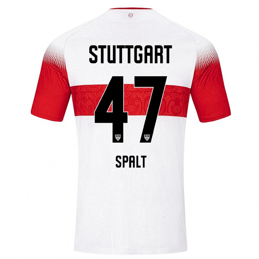 Danxen Dames Yanik Spalt #47 Wit Rood Geel Thuisshirt Thuistenue 2026/27 T-Shirt België