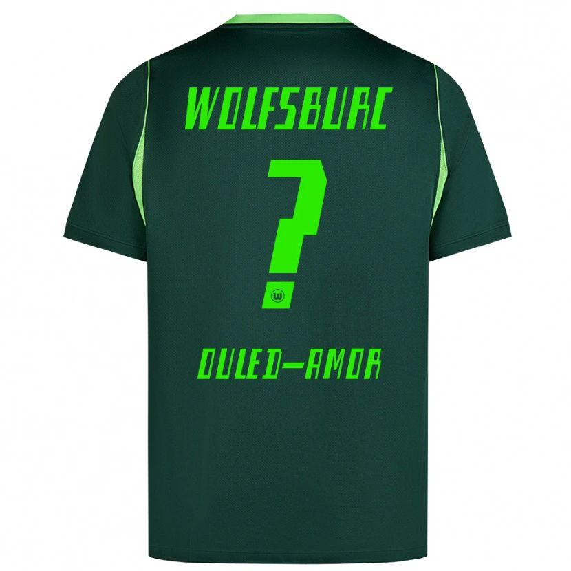 Danxen Dames Ghassan Ouled-Amor #0 Donkergroen Wit Thuisshirt Thuistenue 2026/27 T-Shirt België
