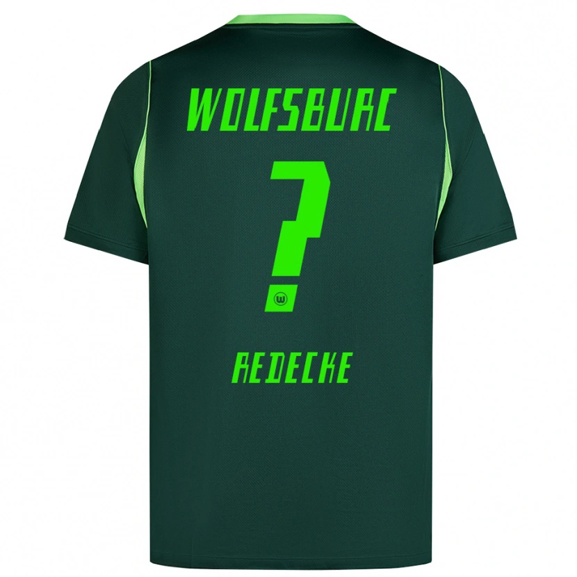Danxen Dames Jan Redecke #0 Donkergroen Wit Thuisshirt Thuistenue 2026/27 T-Shirt België