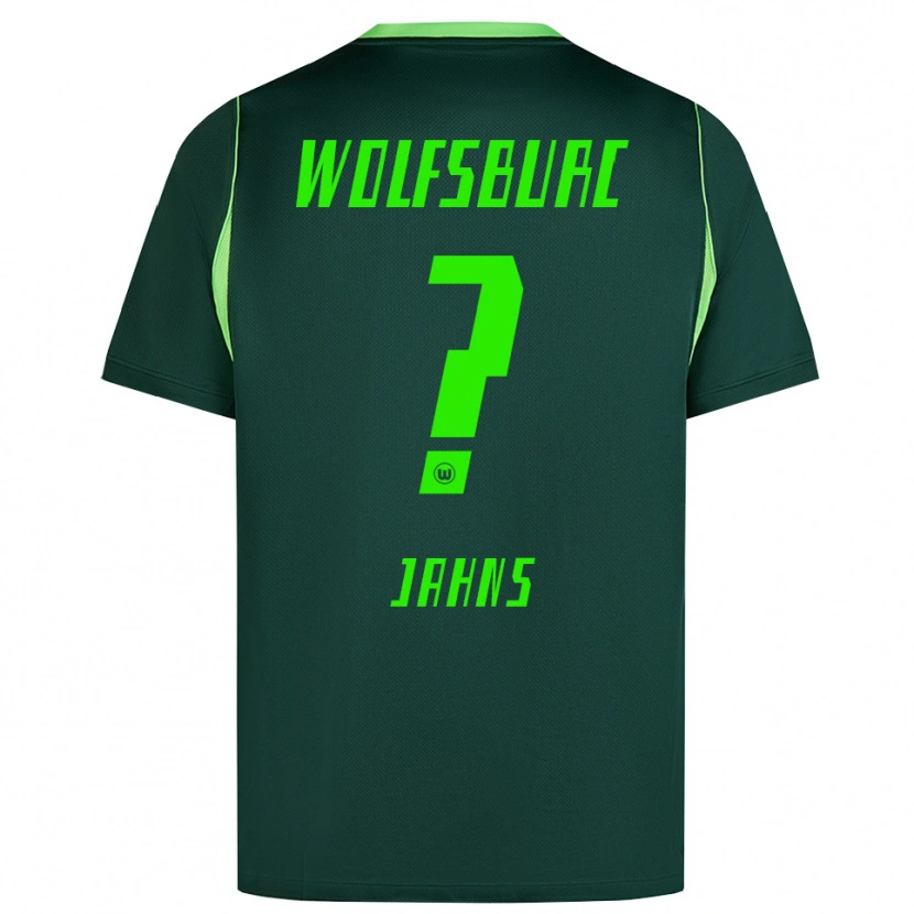 Danxen Dames Stefan Jahns #0 Donkergroen Wit Thuisshirt Thuistenue 2026/27 T-Shirt België