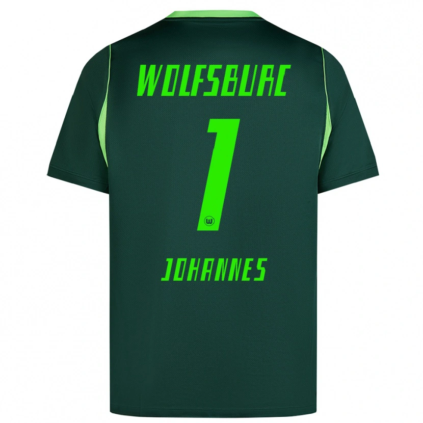 Danxen Dames Stina Johannes #1 Donkergroen Wit Thuisshirt Thuistenue 2026/27 T-Shirt België