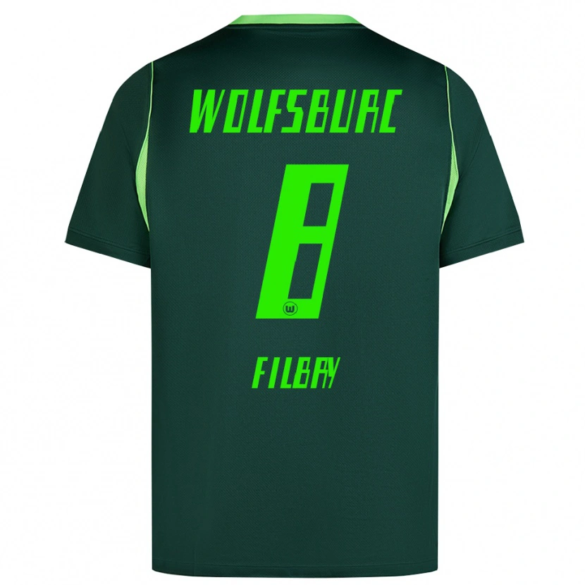 Danxen Dames Arne Filbry #8 Donkergroen Wit Thuisshirt Thuistenue 2026/27 T-Shirt België