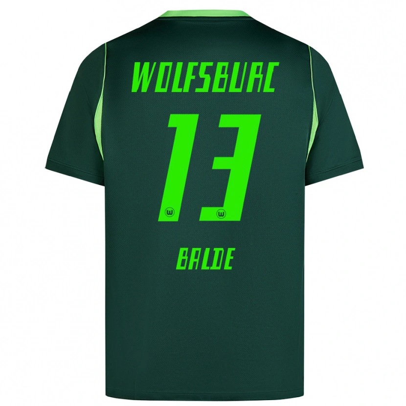 Danxen Dames Saido Baldé #13 Donkergroen Wit Thuisshirt Thuistenue 2026/27 T-Shirt België