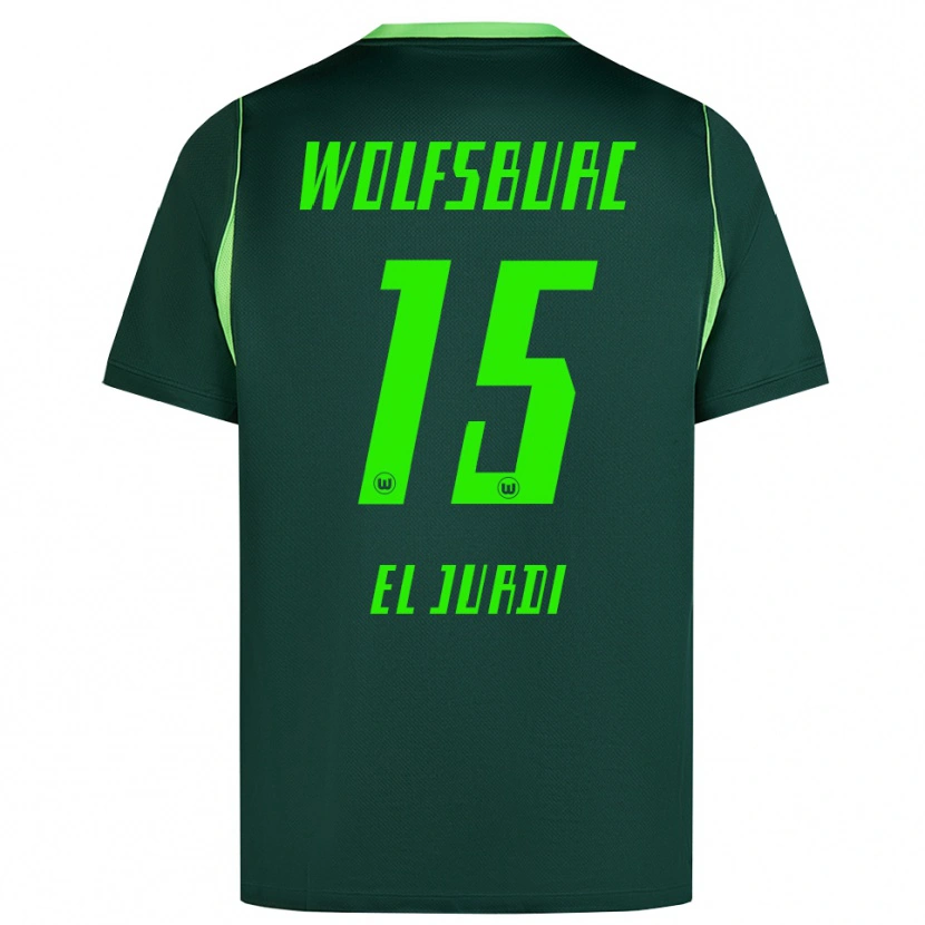 Danxen Dames Joud El Jurdi #15 Donkergroen Wit Thuisshirt Thuistenue 2026/27 T-Shirt België