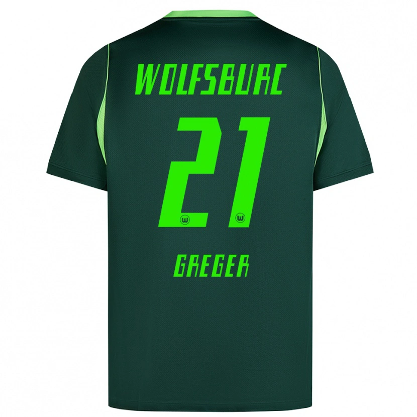 Danxen Dames Max Greger #21 Donkergroen Wit Thuisshirt Thuistenue 2026/27 T-Shirt België