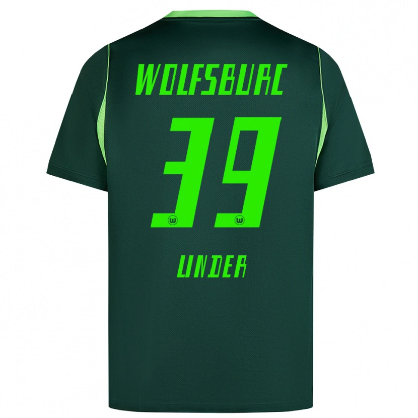 Danxen Dames Sarai Linder #39 Donkergroen Wit Thuisshirt Thuistenue 2026/27 T-Shirt België