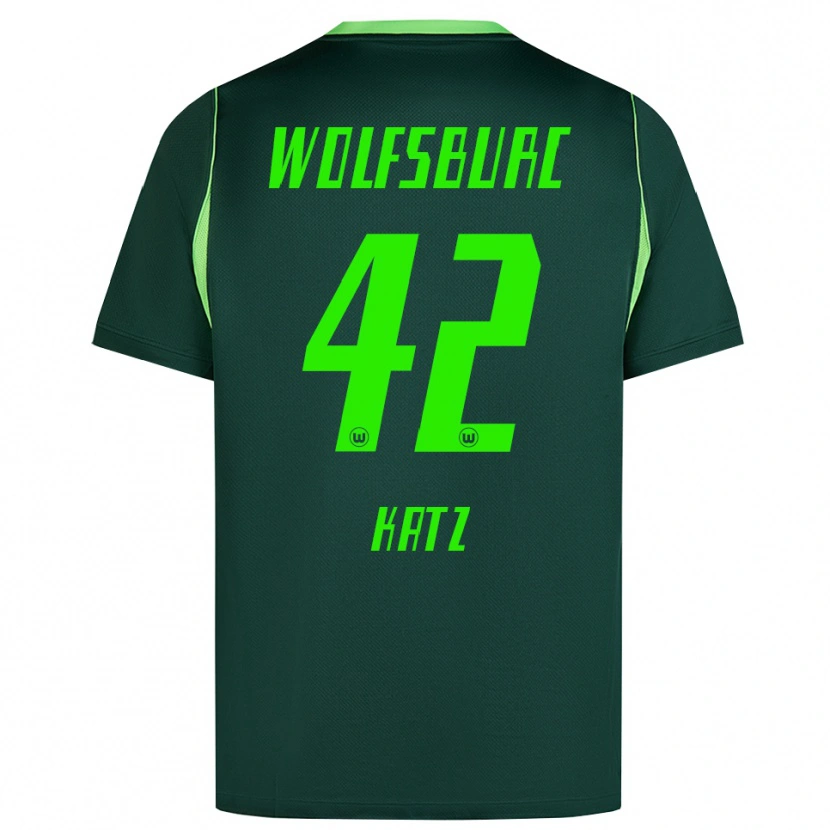 Danxen Dames Bruno Katz #42 Donkergroen Wit Thuisshirt Thuistenue 2026/27 T-Shirt België