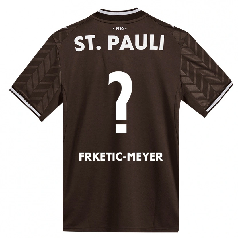 Danxen Dames Noah Frketic-Meyer #0 Cafe Wit Thuisshirt Thuistenue 2026/27 T-Shirt België