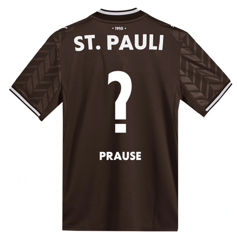 Danxen Dames Sebastian Prause #0 Cafe Wit Thuisshirt Thuistenue 2026/27 T-Shirt België