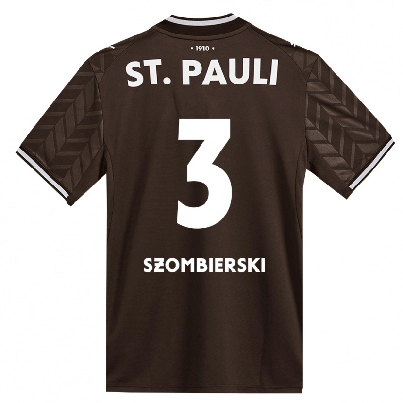Danxen Dames Sebastian Szombierski #3 Cafe Wit Thuisshirt Thuistenue 2026/27 T-Shirt België