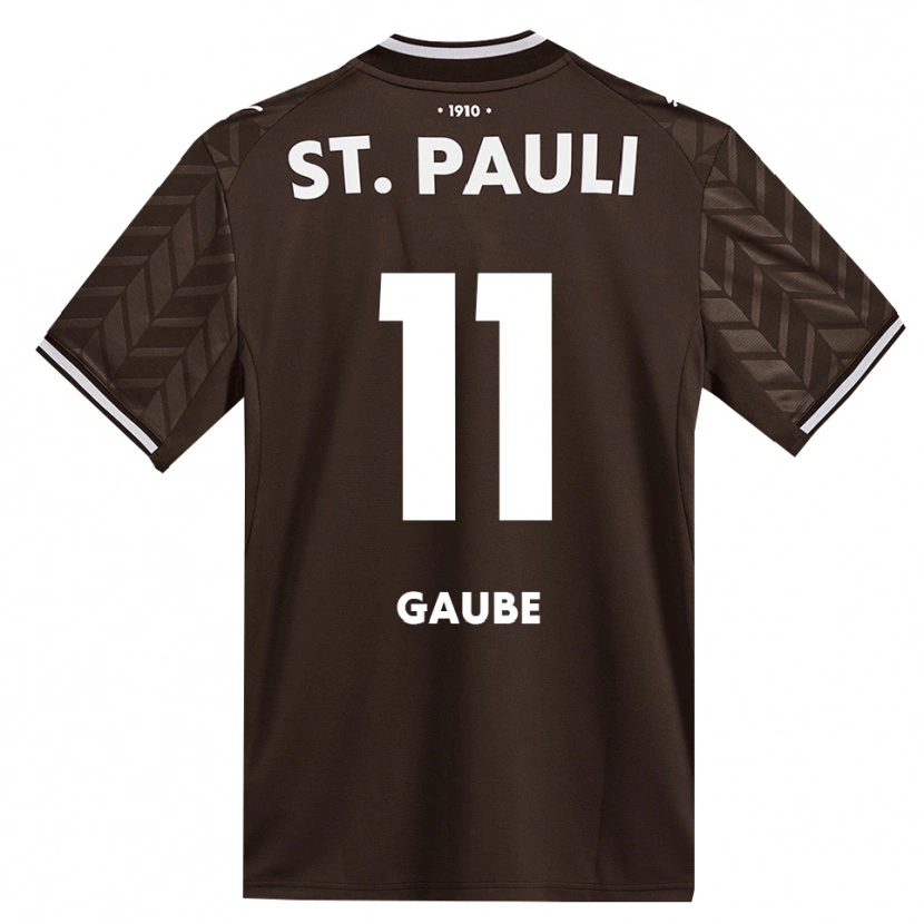 Danxen Dames Bastian Gaube #11 Cafe Wit Thuisshirt Thuistenue 2026/27 T-Shirt België