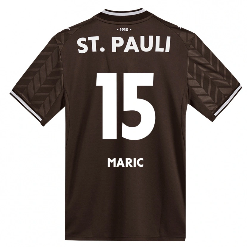 Danxen Dames Ivan Maric #15 Cafe Wit Thuisshirt Thuistenue 2026/27 T-Shirt België