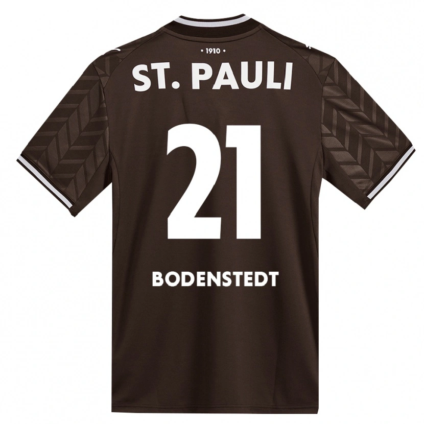 Danxen Dames Paula Bodenstedt #21 Cafe Wit Thuisshirt Thuistenue 2026/27 T-Shirt België