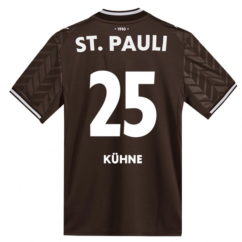 Danxen Dames Florian Kühne #25 Cafe Wit Thuisshirt Thuistenue 2026/27 T-Shirt België