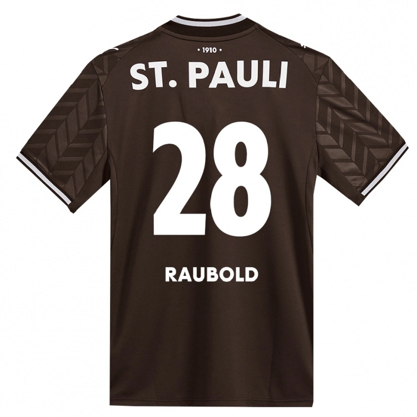 Danxen Dames Jannis Raubold #28 Cafe Wit Thuisshirt Thuistenue 2026/27 T-Shirt België