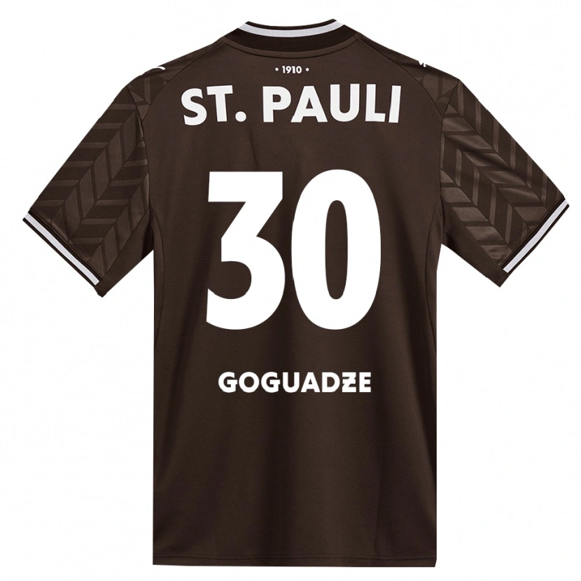 Danxen Dames Nikky Goguadze #30 Cafe Wit Thuisshirt Thuistenue 2026/27 T-Shirt België