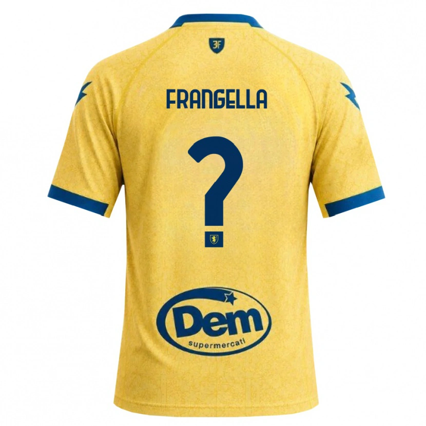 Danxen Dames Francesco Frangella #0 Khaki Zwart Blauw Thuisshirt Thuistenue 2026/27 T-Shirt België